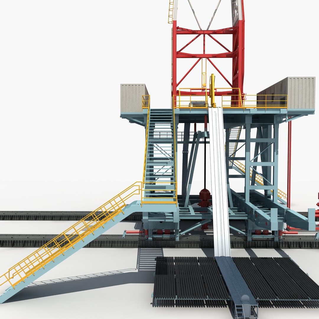3D Land Rig - TurboSquid 1369855