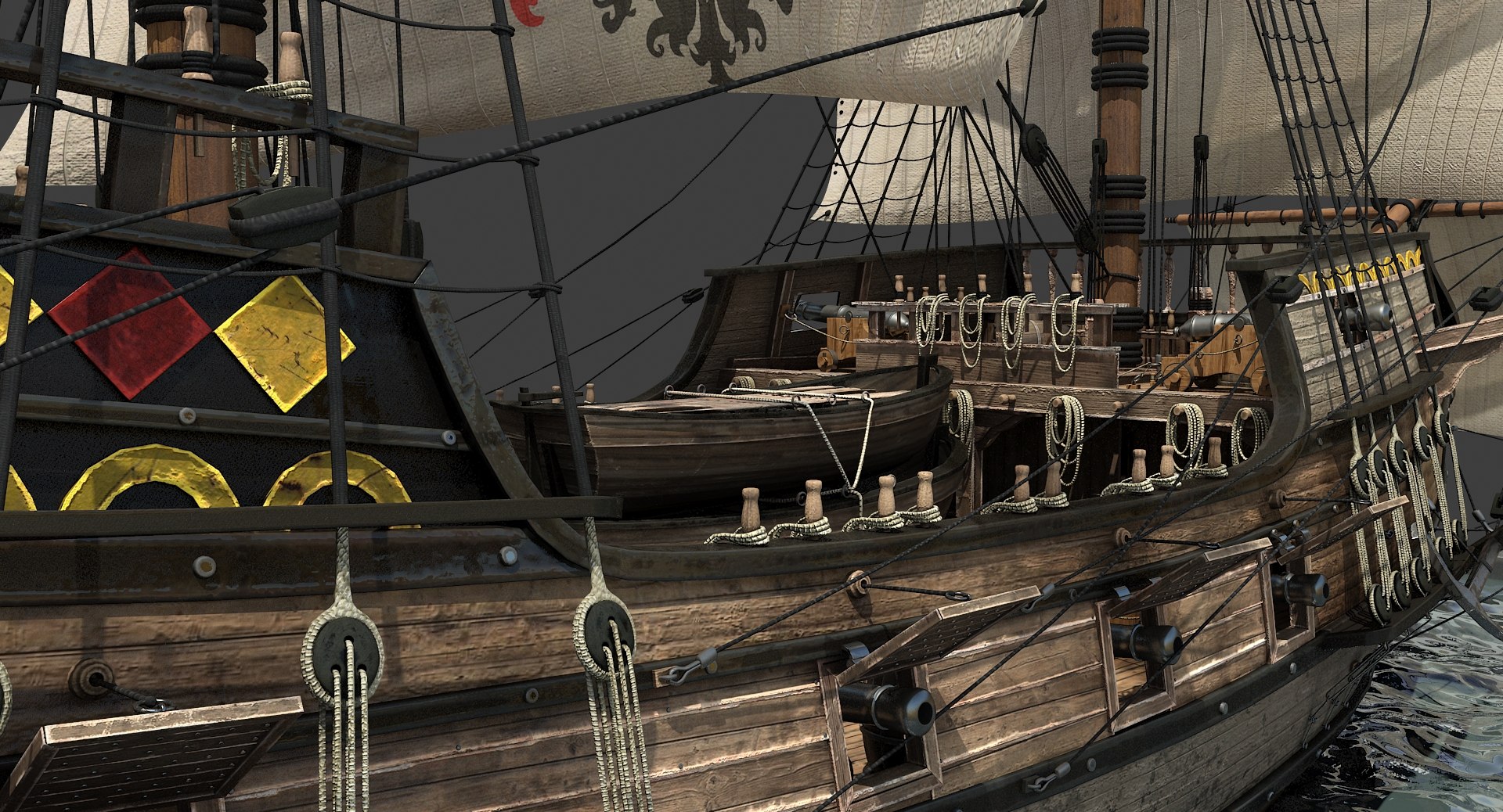 3D model galleon realistic prop https://p.turbosquid.com/ts-thumb/ud/d5e9ey/0ygiqj93/galleon10_05a/jpg/1550607331/1920x1080/fit_q87/ed05aced2393a8574bf5315912ca3bf88c889a7c/galleon10_05a.jpg