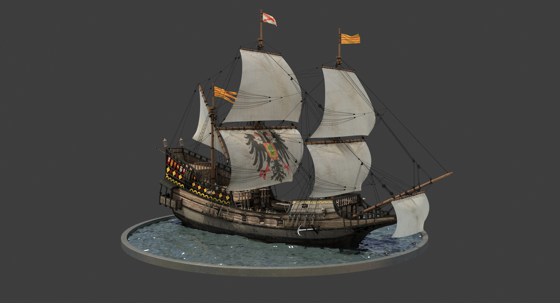 3D model galleon realistic prop https://p.turbosquid.com/ts-thumb/ud/d5e9ey/zA9I5Qv1/galleonm10/jpg/1550639141/1920x1080/turn_fit_q99/f0bf77e9f9488693c370d372c30010ea5d31fbab/galleonm10-1.jpg