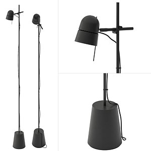 Counterbalance floor lamp 3D model