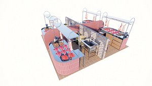 Stand Display 2 3D model