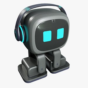 3D Rigged Smart Robot Toy