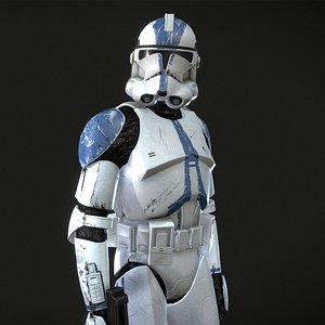 Clone trooper Phase 2 model
