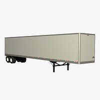 Manac 53ft Van 2 Axle