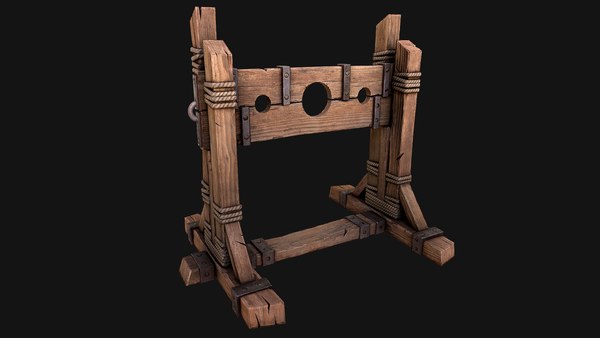 Medieval Pillory Torture 3D model - TurboSquid 1991219