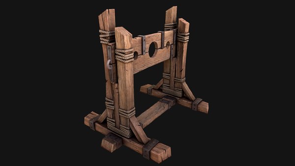 Medieval Pillory Torture 3D model - TurboSquid 1991219