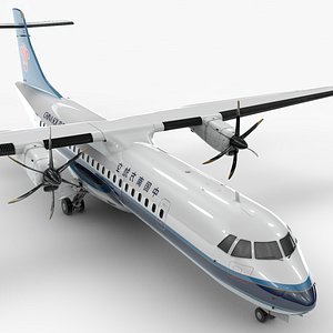 3D model ATR 72 CHINA SOUTHERN L1655