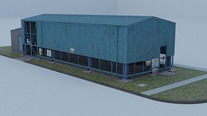 IndustrialBarnfbx model