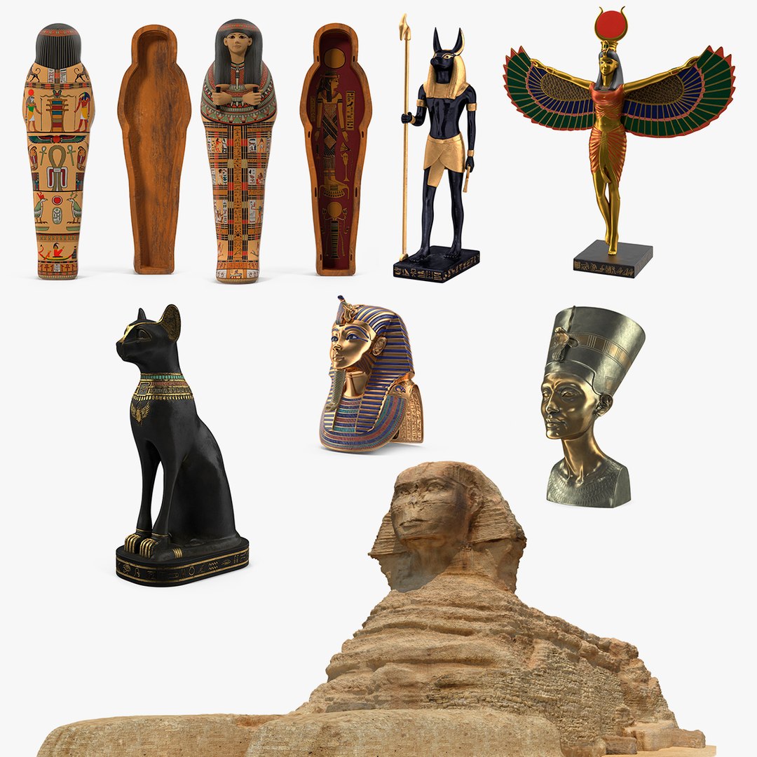 Egypt Collection 5 3D model preview