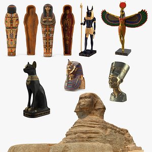 3D Egypt Collection 5 model