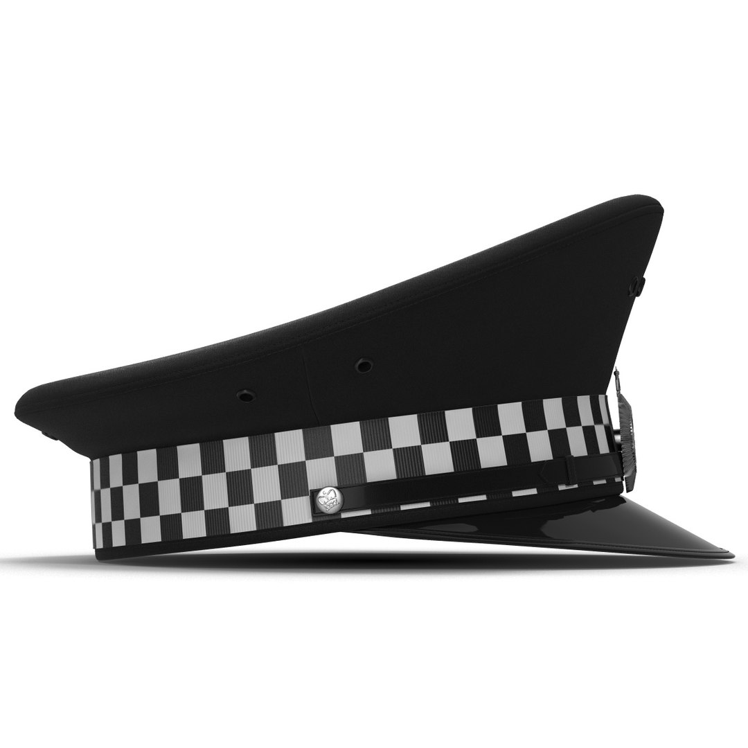 Uk Police Hats 3ds