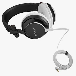 3d model sony mdr-v55