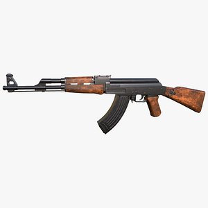 AK-47 3D Game Models for Download