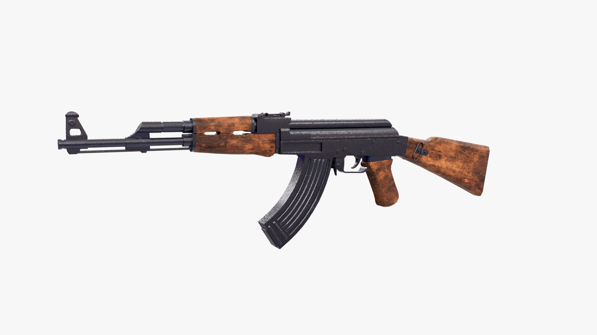 3D Model Assault Rifle AK 47 - TurboSquid 2115444