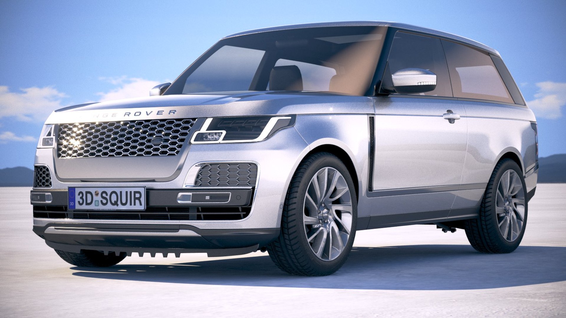 3D Model Range Rover Sv - TurboSquid 1300056