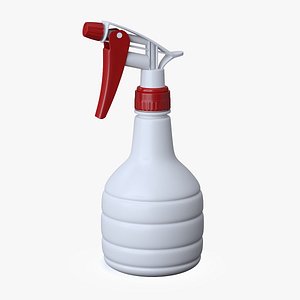 3D trigger spray bottle model