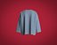 Mens oversized t-shirt with contrast color top stitch
