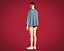 Mens oversized t-shirt with contrast color top stitch