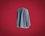 Mens oversized t-shirt with contrast color top stitch
