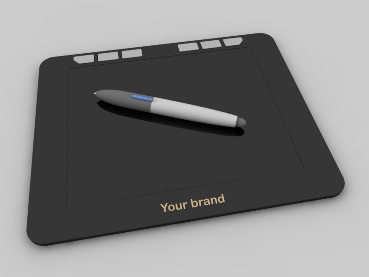 3d C4d Graphic Tablet Pen