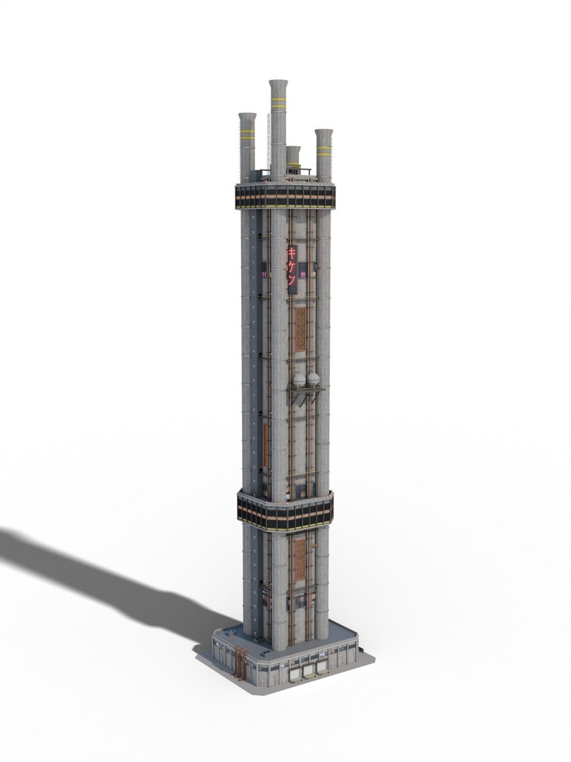 3D Cyberpunk Vent Stack Skyscraper - Futuristic Industrial Tower with Chimneys PBR https://p.turbosquid.com/ts-thumb/ue/ECJZVr/8Z/20_ventstack_19_tres_cuartos/jpg/1792751626/1920x1080/fit_q87/a6c965eaa81801ecfaaf422c690a9133158b3bf5/20_ventstack_19_tres_cuartos.jpg