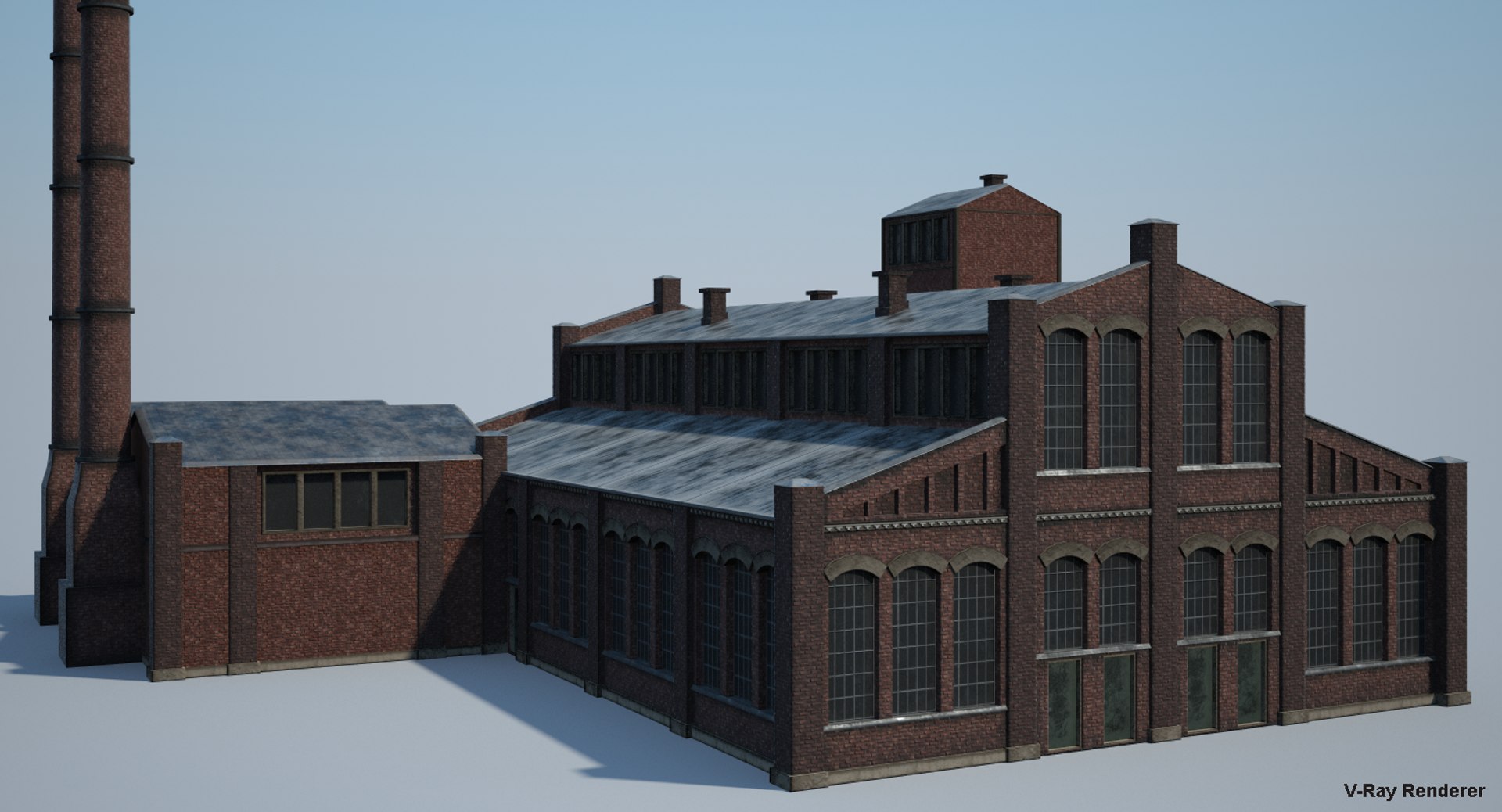 Old factory 3D model - TurboSquid 1149723