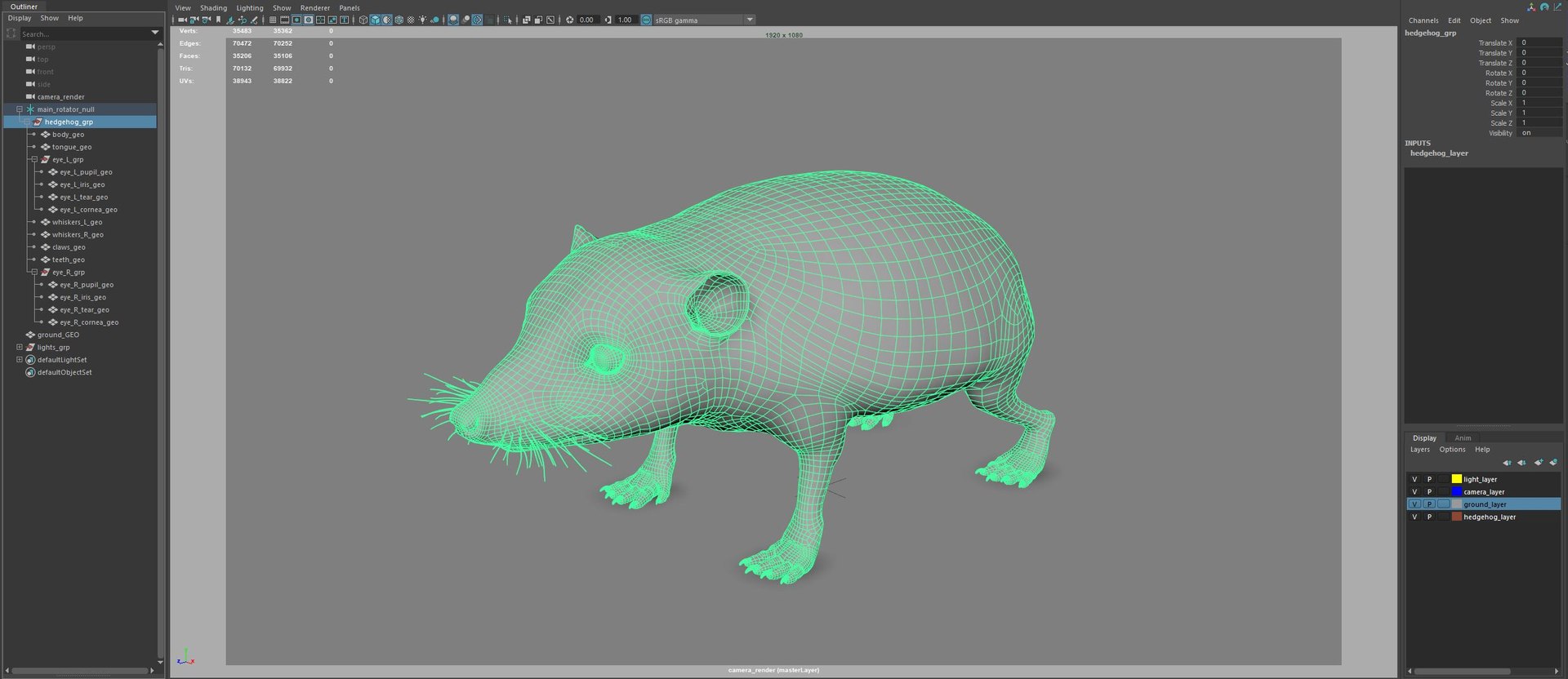 hedgehog zbrush sculpt 3D model https://p.turbosquid.com/ts-thumb/ue/IDZ2pm/ZedP3JzE/screen/jpg/1608028461/1920x1080/fit_q87/19586b45bf4140e0b9622f9ceed42bb6f6b2c03a/screen.jpg
