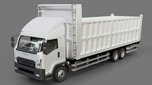 3D model Isuzu F Series Dumper 2022