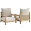 B and B Pablo Outdoor Armchair