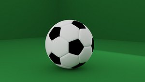3D futball ball