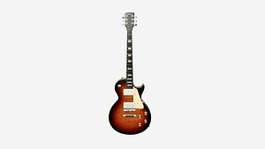 Electric Guitar C01 Dark Wood - Music Instrument Design