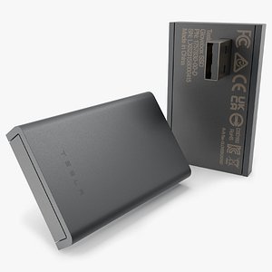 3D Tesla External Solid State Drive