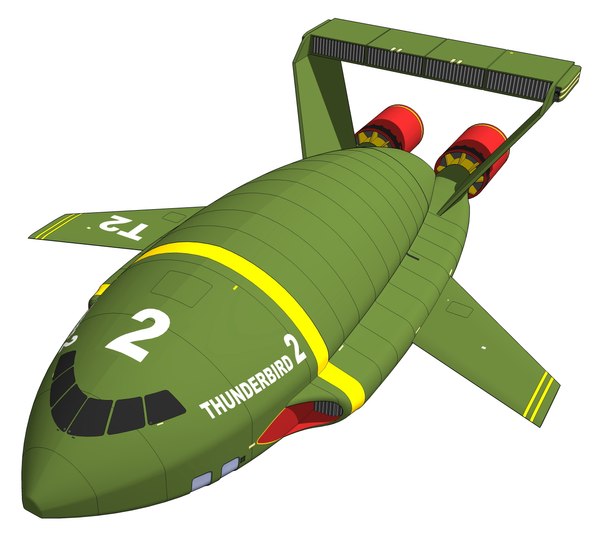 Tyco Thunderbirds サンダーバード　ビューマスター3-D thunderbird2.jpg