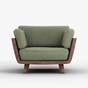 3D Classic chair model