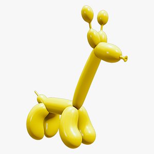 Balloon Sausage Dog 3D model