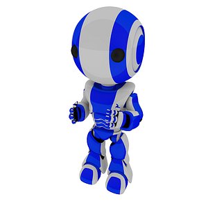 robot machine 3d c4d