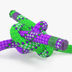 carrick bend knot 3D model