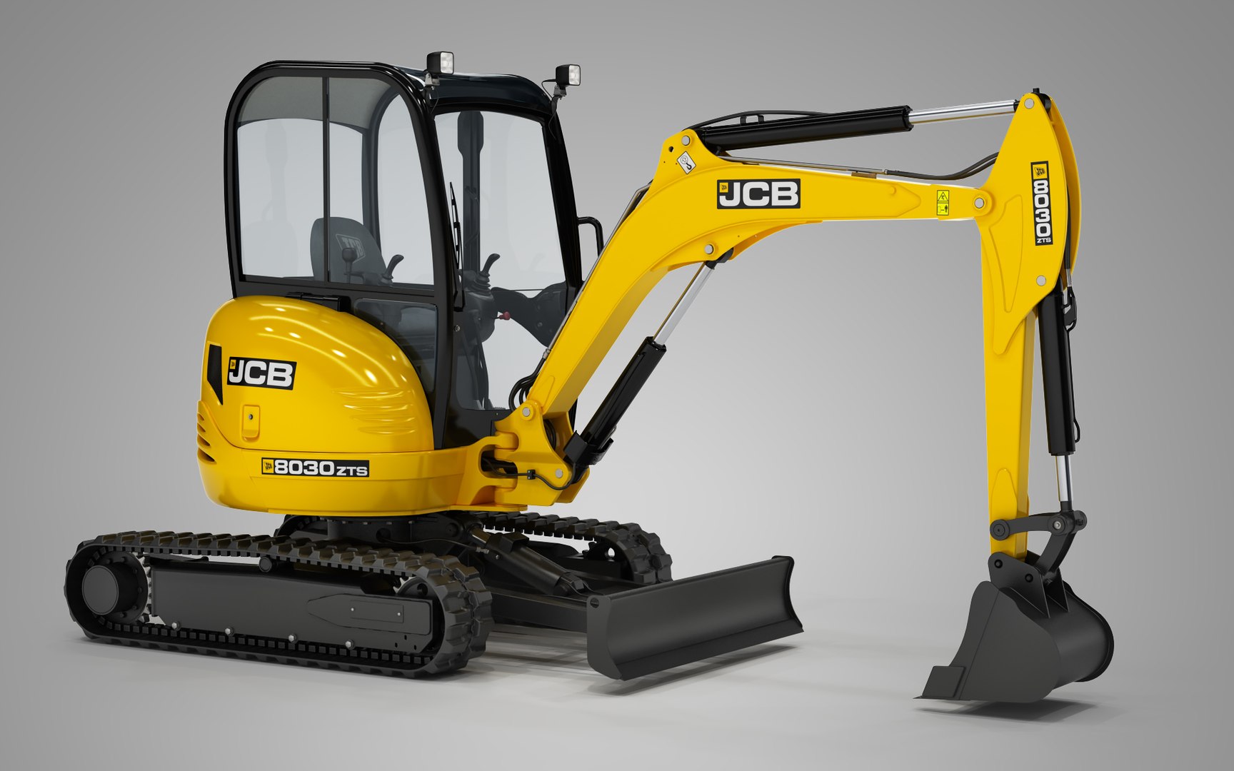 3D Model Excavator 8030 Zts - TurboSquid 1512339