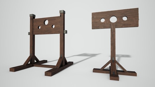 3D Medieval Pillory - TurboSquid 1760019