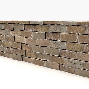 Oriental Stone Block Wall