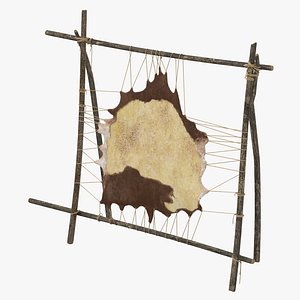 3d leather tanning rack