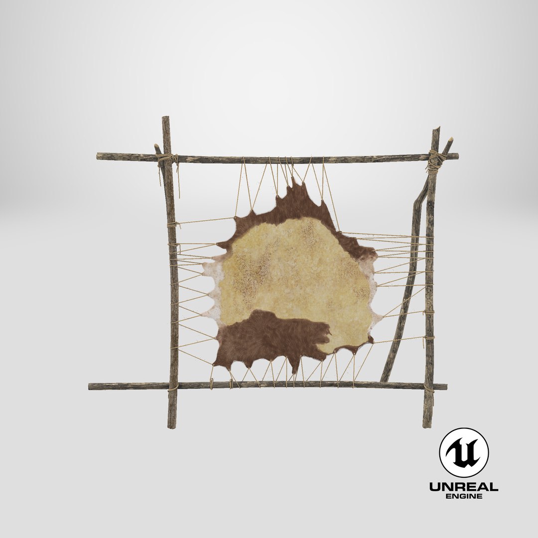 3d leather tanning rack