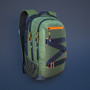 backpack bag 3D model