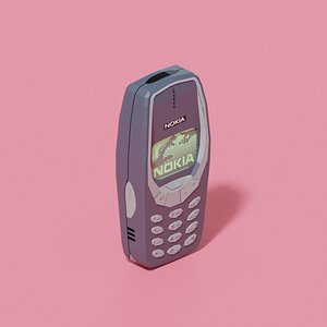 3D nokia 3310 mobile phone