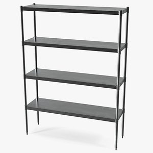 Industrial Metal Shelving Unit