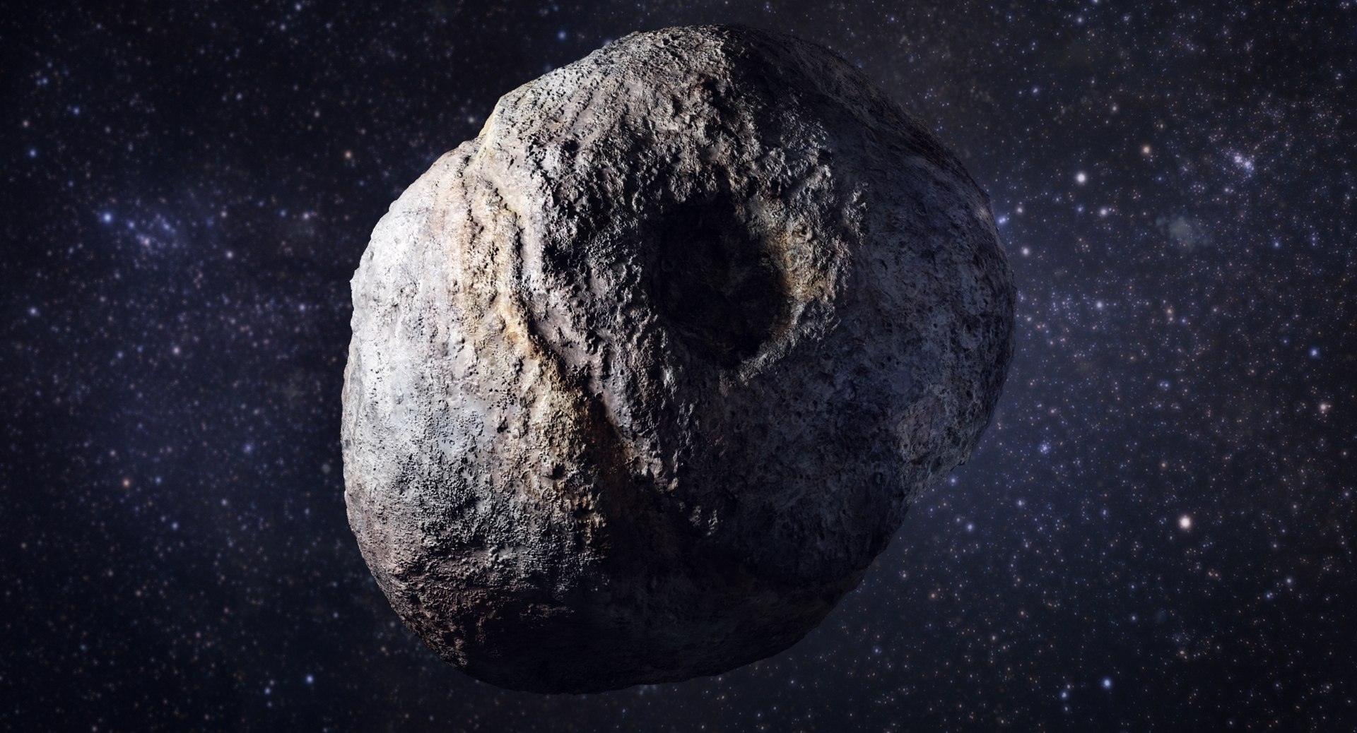 3d Psyche Asteroid Metallic S Model