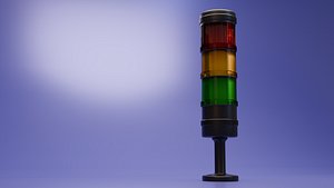 3D Signal light column