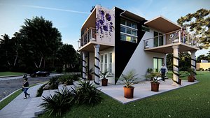 3D AUTODESK REVIT FILE PROJECT 16