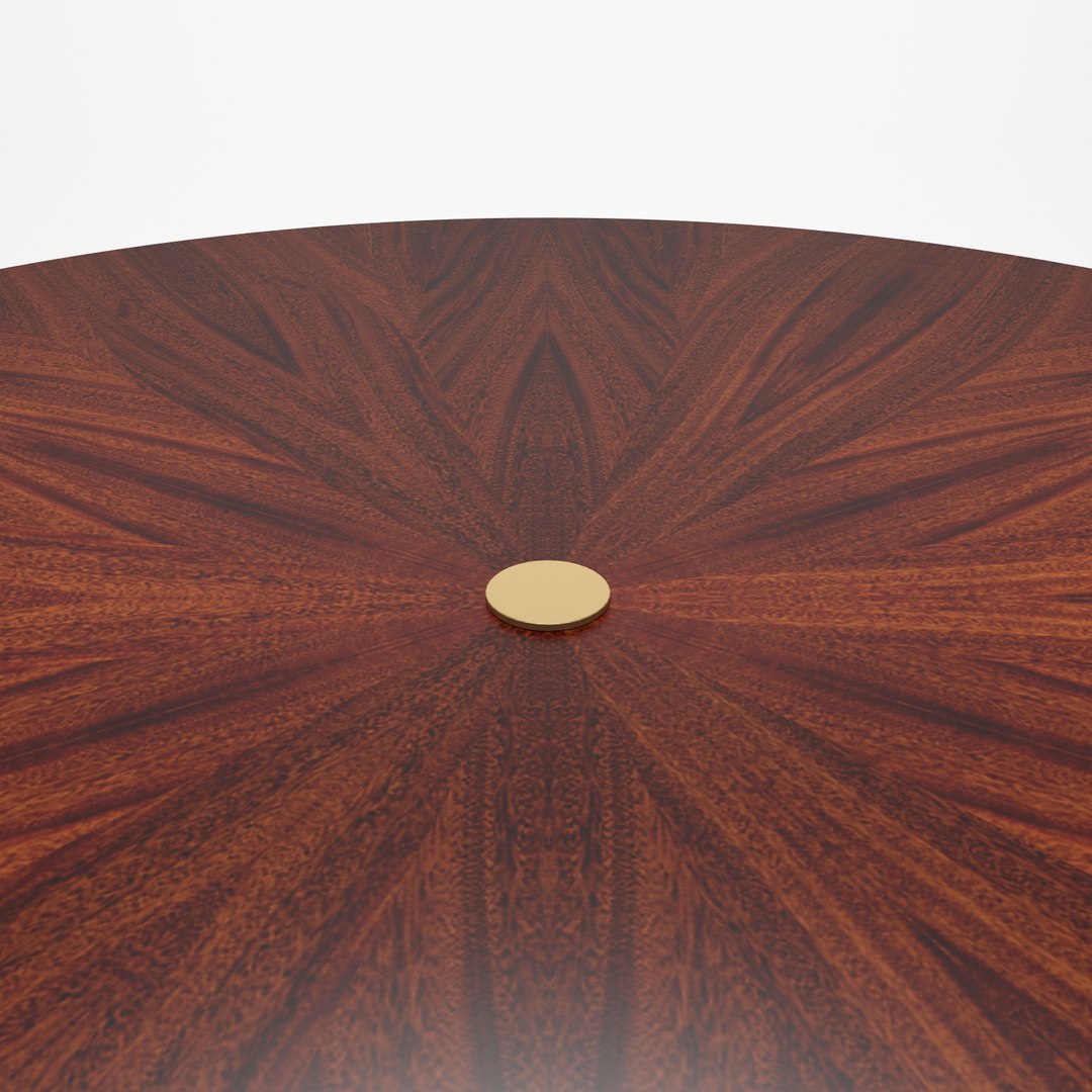 Baker Arcade Dining Table 3d Model