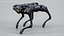 Rigged Unitree Go1 Robot Dog Black PBR